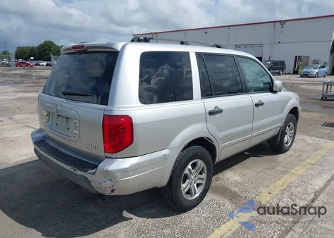 2005 Honda Pilot Ex-L from USA, damaged, VIN 5FNYF18625B015530
